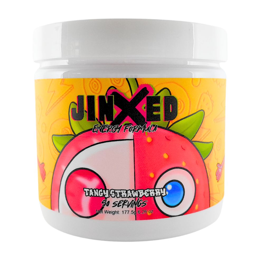 Tangy Strawberry Nootropic Engery Supplement - Jinxed Gaming