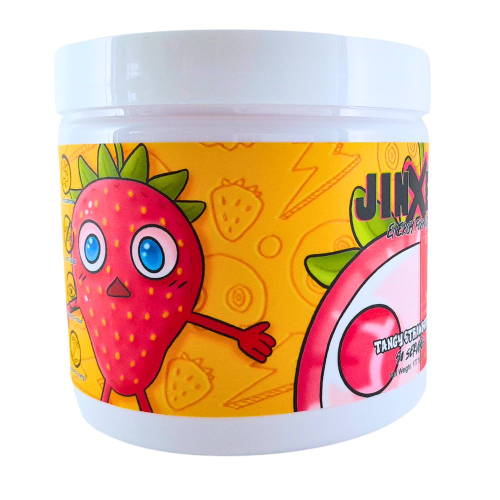 Tangy Strawberry Nootropic Engery Supplement - Jinxed Gaming